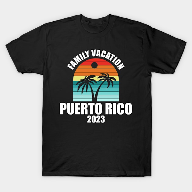 Puerto Rico 2023 T-Shirt by lateefo